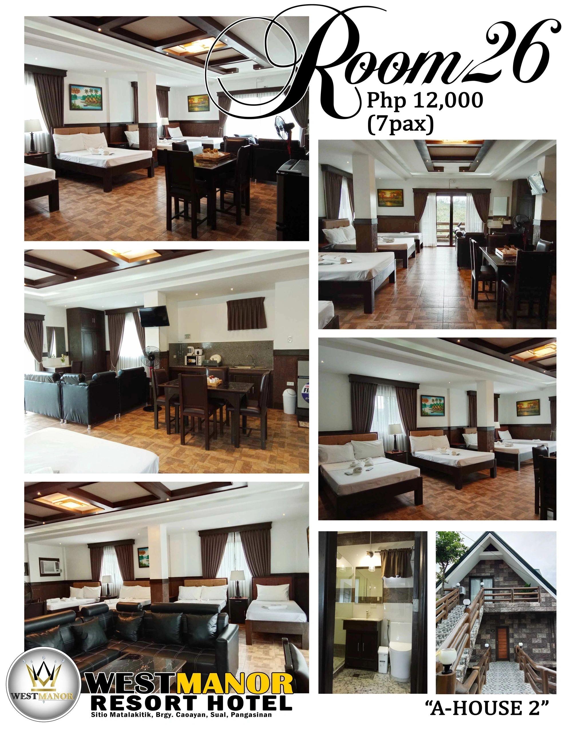 A-House 2 — Room 26 (7-pax)