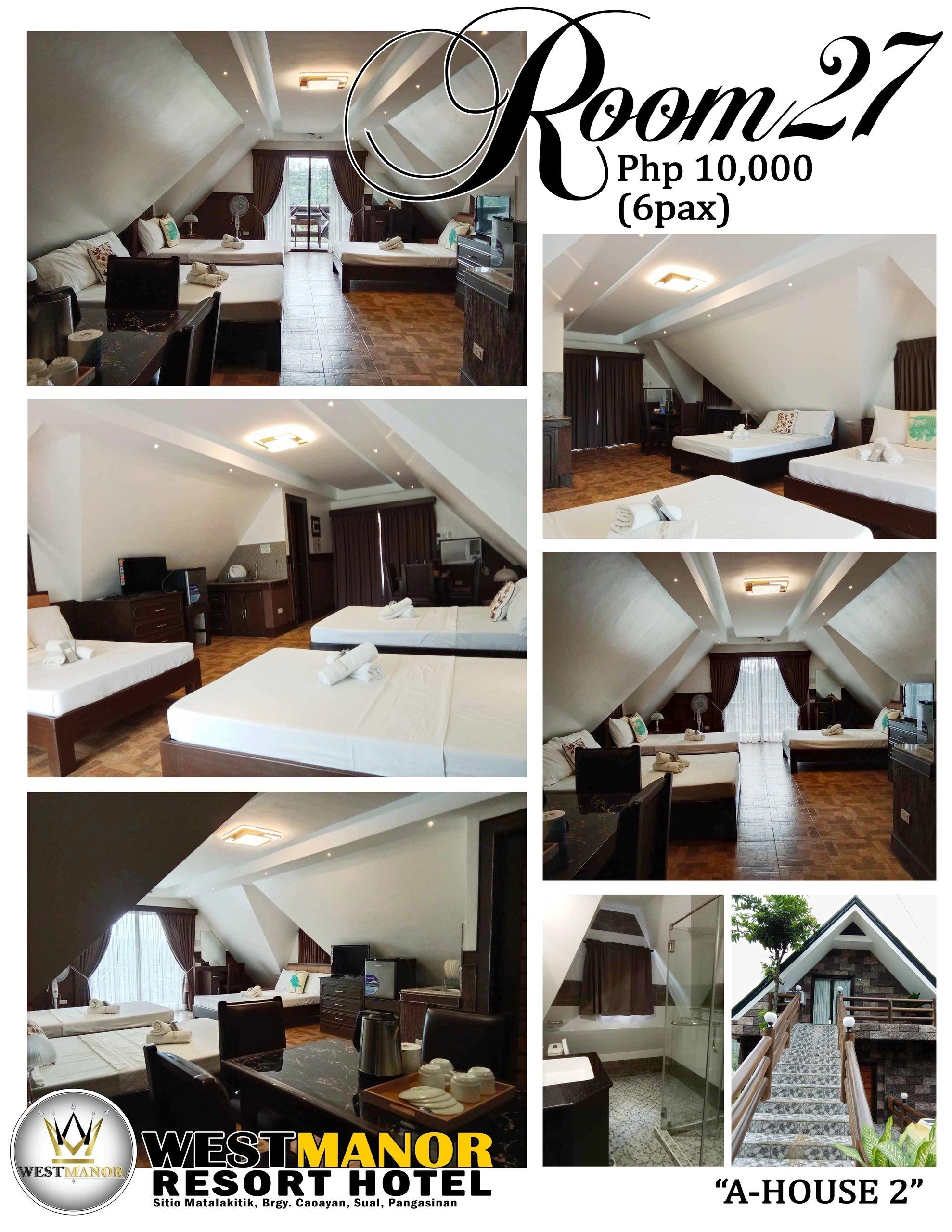 A-House 2 — Room 27 (6-pax)