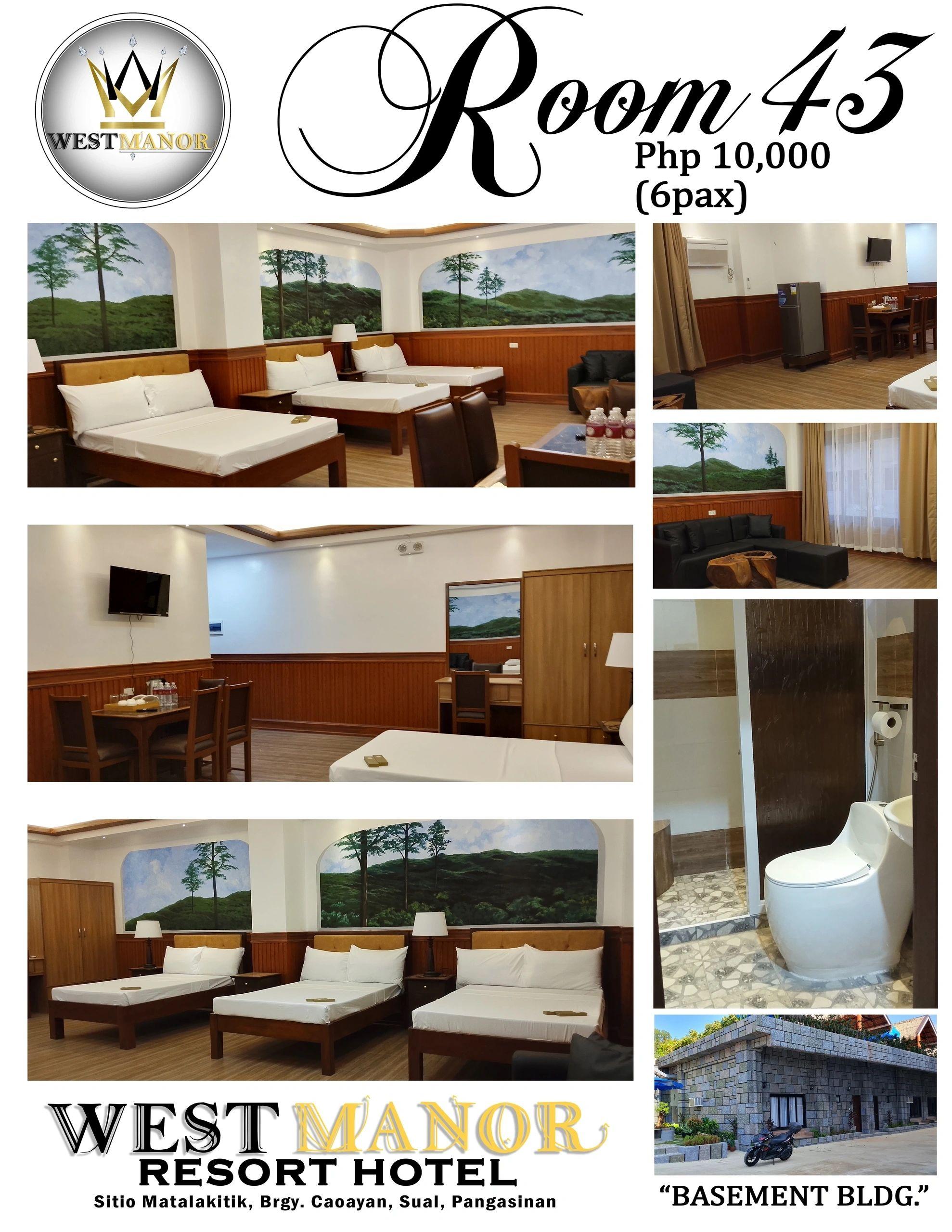 Basement Deluxe — Room 43 (6-pax)